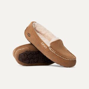 UGG Ansley Slipper Chestnut Suede Women’s Size 9 – Authentic, New (No Box)